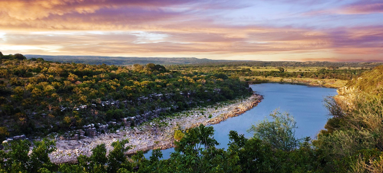 Image of Lake Travis near Marble Falls, Texas